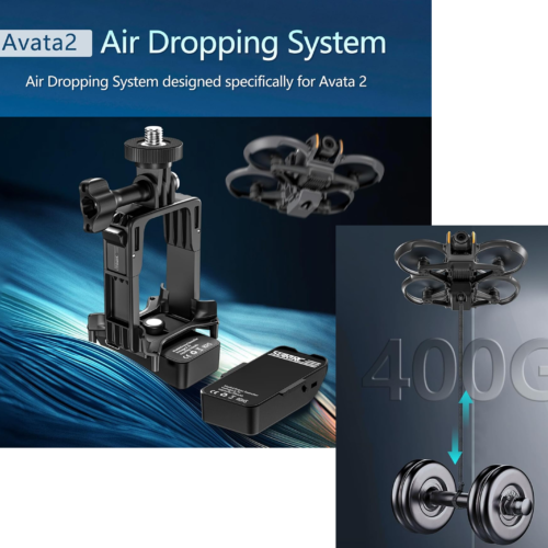 DJI Avata 2 Payload Release System. DJI Avata 2 Payload Drop Kit.