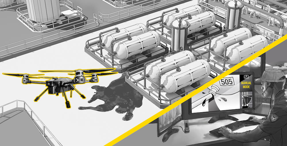 Nightingale Security Blackbird DFR and Aerial Security Drone