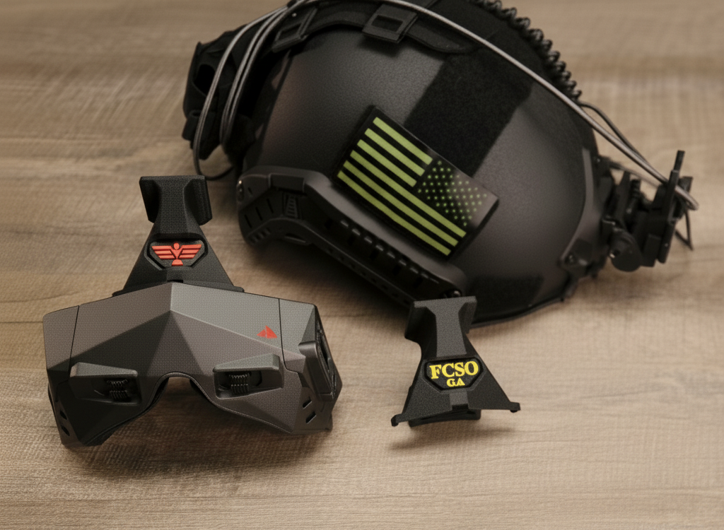 SOLID UAVS NDAA Compliant Orqa Goggle Helmet Mount Adapter
